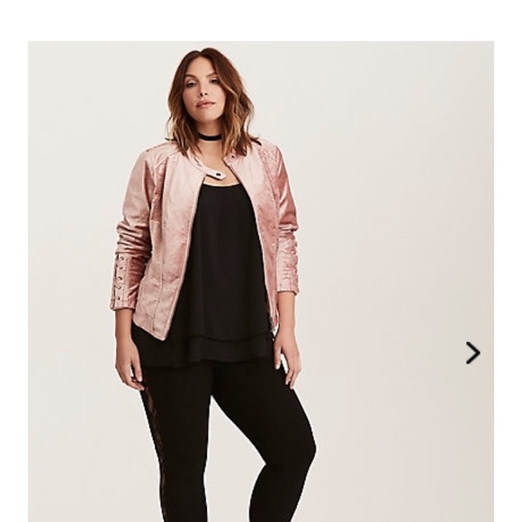 torrid pink coat